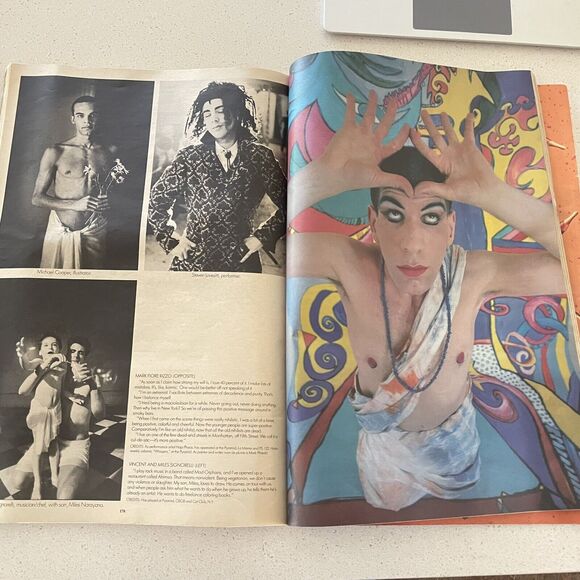 ANDY WARHOL'S INTERVIEW Mag JULY 1987 ‘HIP SPECIAL' PEE WEE HERMAN 234 PGES RAD - Picture 8 of 14